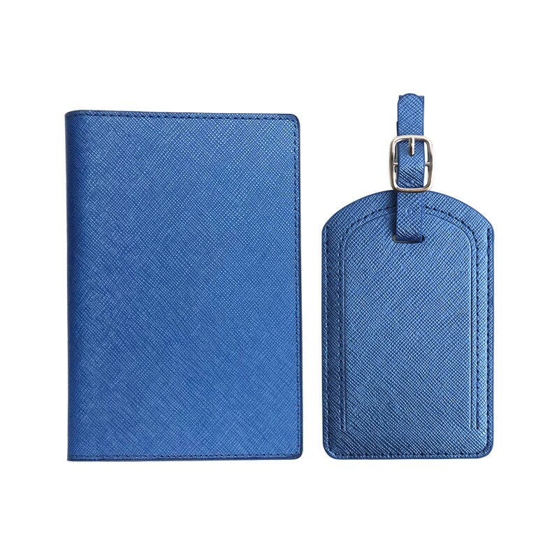 PU Passport Covers Business Credit ID Cards Holder Case Wallets Pouch Women Men Air Tickets Portable Holders Travel Accessories