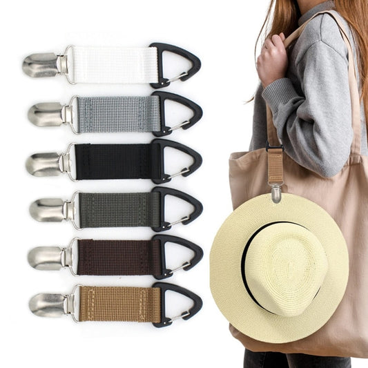 Hat Clip for Traveling Hanging on Bag Handbag Backpack Luggage for Kids Adults Outdoor Travel Beach Accessories